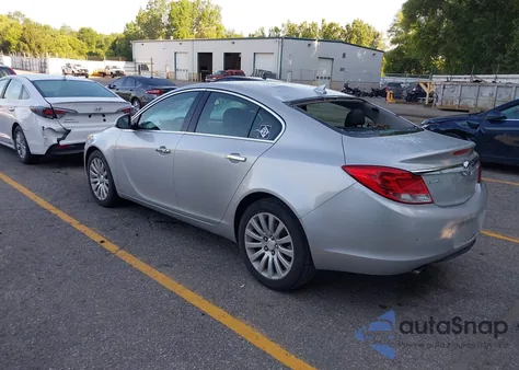 2012 Buick Regal Turbo - Premium 1 из США, поврежденный, VIN 2G4GS5EV3C9156677